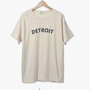 Shinola Cream 'Detroit' Graphic Tee